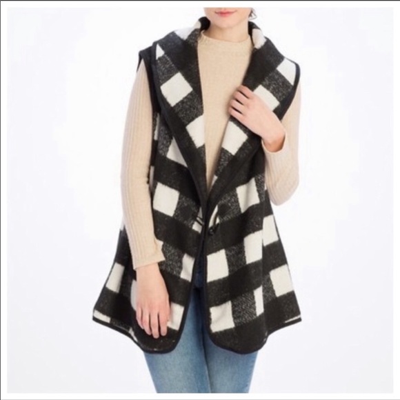 Plaid Women’s Vest 🔥🍂🍁Fall is here 🍂🍁 - Picture 2 of 4